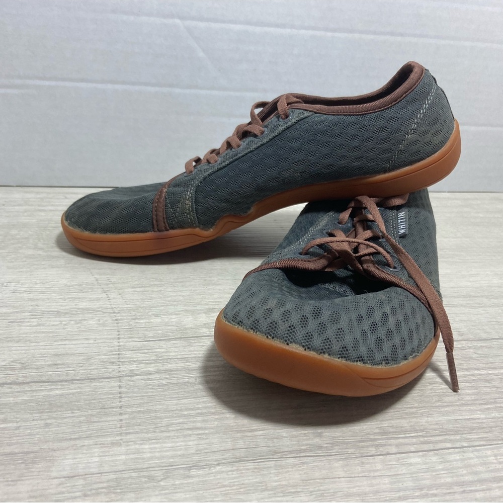 Whiten Sneaker Grey  Size  EU 41 Wide Minimalist Barefoot Shoes